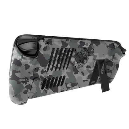 Cubierta trasera transparente para refrigeración de Steam Deck con soporte de soporte