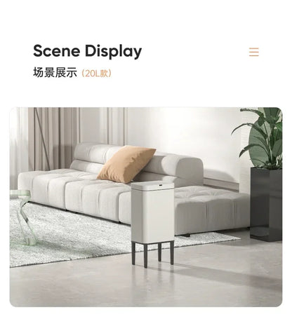 Smart Sensor Trash Can 20L Stainless Steel Waste Bin