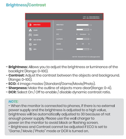 OLED 13,3 tommers bærbar skjerm 1 ms HDR 100 prosent DCI P3