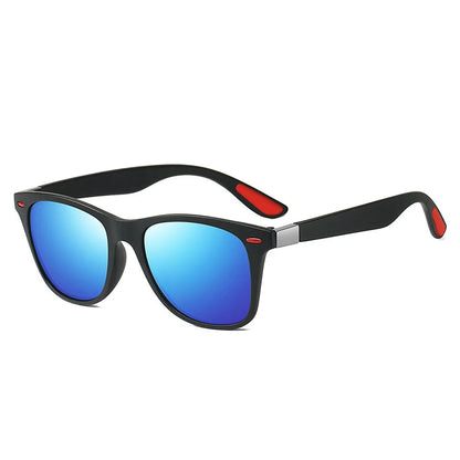 Vintage Quadrat Sonnenbrille UV400 für Männer Frauen Fahren Angeln Augenweide