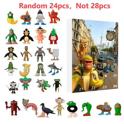 Calendario de Adviento 24 Días Recuerdo Navideño Italian Brainrot