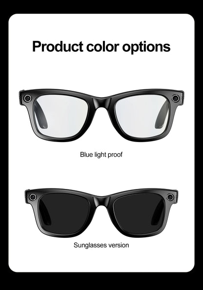 AI Smart Glasses 720P Translation Camera Sunglasses