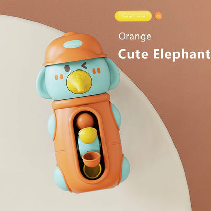 Adorables juguetes acuáticos de pato y elefante para bebés: diversión perfecta para el baño de verano para niños de 6 meses en adelante