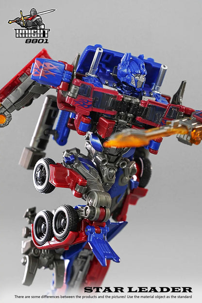 Transformer 17.5cm Robot Leksaksbil Commander Alloy Edition Deformation Truck Höst 2025 Present För Barn