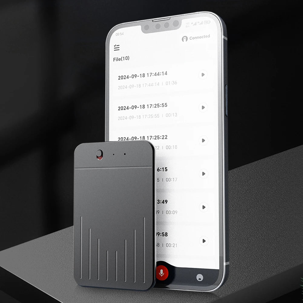 Enregistreur vocal AI ChatGPT4 Mini Transcripteur Traducteur