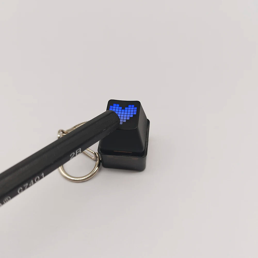 Mechanical Keyboard Keychain RGB Mini Tester Stress Toy
