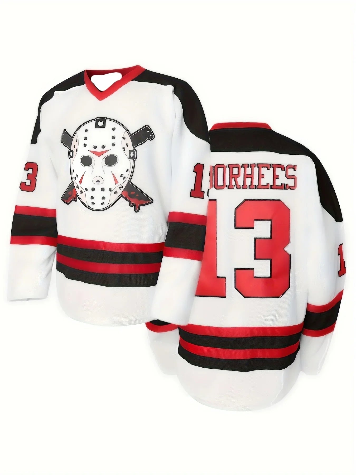 Maillot de hockey classique respirant pour homme - polyester long