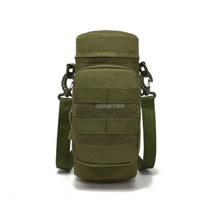 Water Bottle Pouch Waist Bag Tactical MOLLE 1L Capacity Hiking Camping Fall 2025