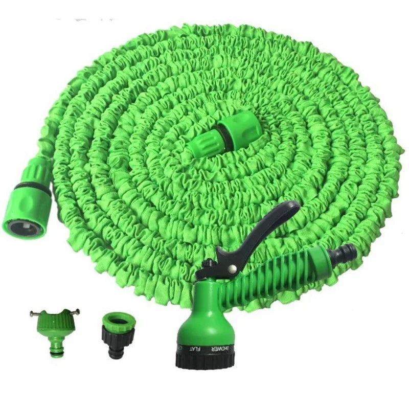 Expandable Garden Hose Set - Multi-Functional 50F for Household Gardening Tools