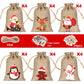 Christmas Advent Calendar 24Pcs Gift Bags Set - Durable Cloth with Customizable Number Stickers for Holiday Decor