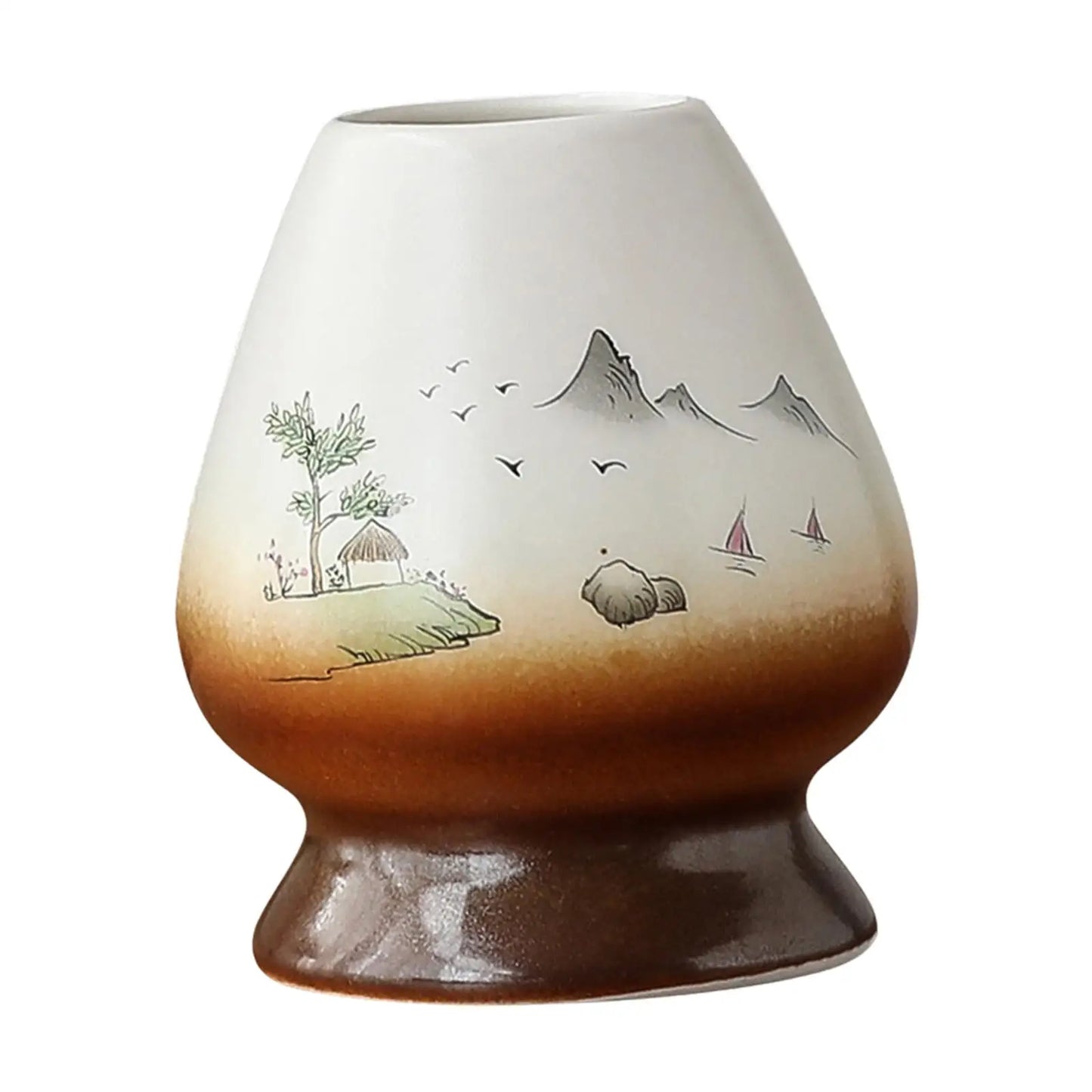 Matcha Whisk Stand Handcrafted Ceramic Holder Tea Ceremony