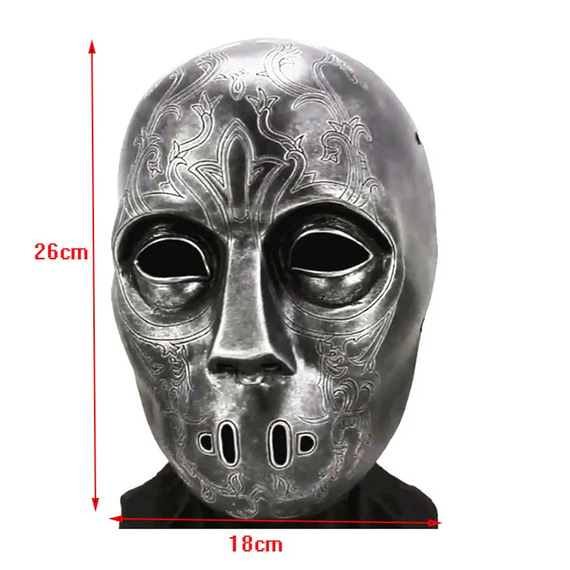 Harry Potter Dooddoenermasker van kunsthars voor cosplay, gemaskerd bal, Halloween en carnaval, Malfoy-rekwisiet 2026