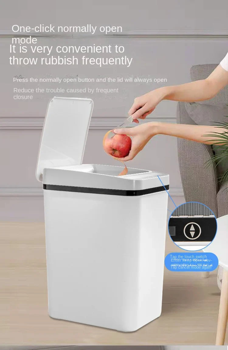 Smart Trash Can Automatic Sensor Bin Touchless Odor Control