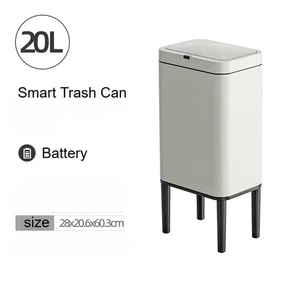 Smart Sensor Trash Can 20L Stainless Steel Waste Bin