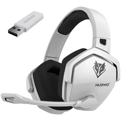 Wireless Gaming Headset With Mic Active Noise Cancellation