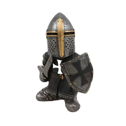 Set statue cavaliere da giardino decorazione medievale collezione gnomi autunno 2026 tendenza