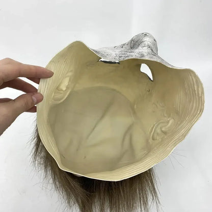 Eng siliconen cosplaymasker van Michael Myers met littekens van brandwonden, dat het hele gezicht bedekt, Halloween-horrorrekwisiet 2026