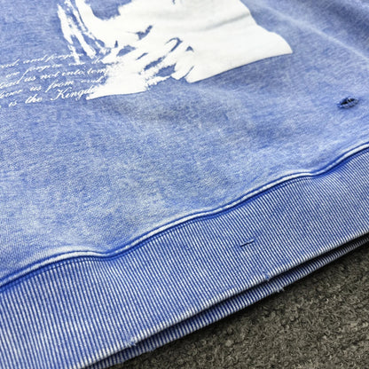 Oversized Men's Hooded Sweatshirt - Washed Cotton Street