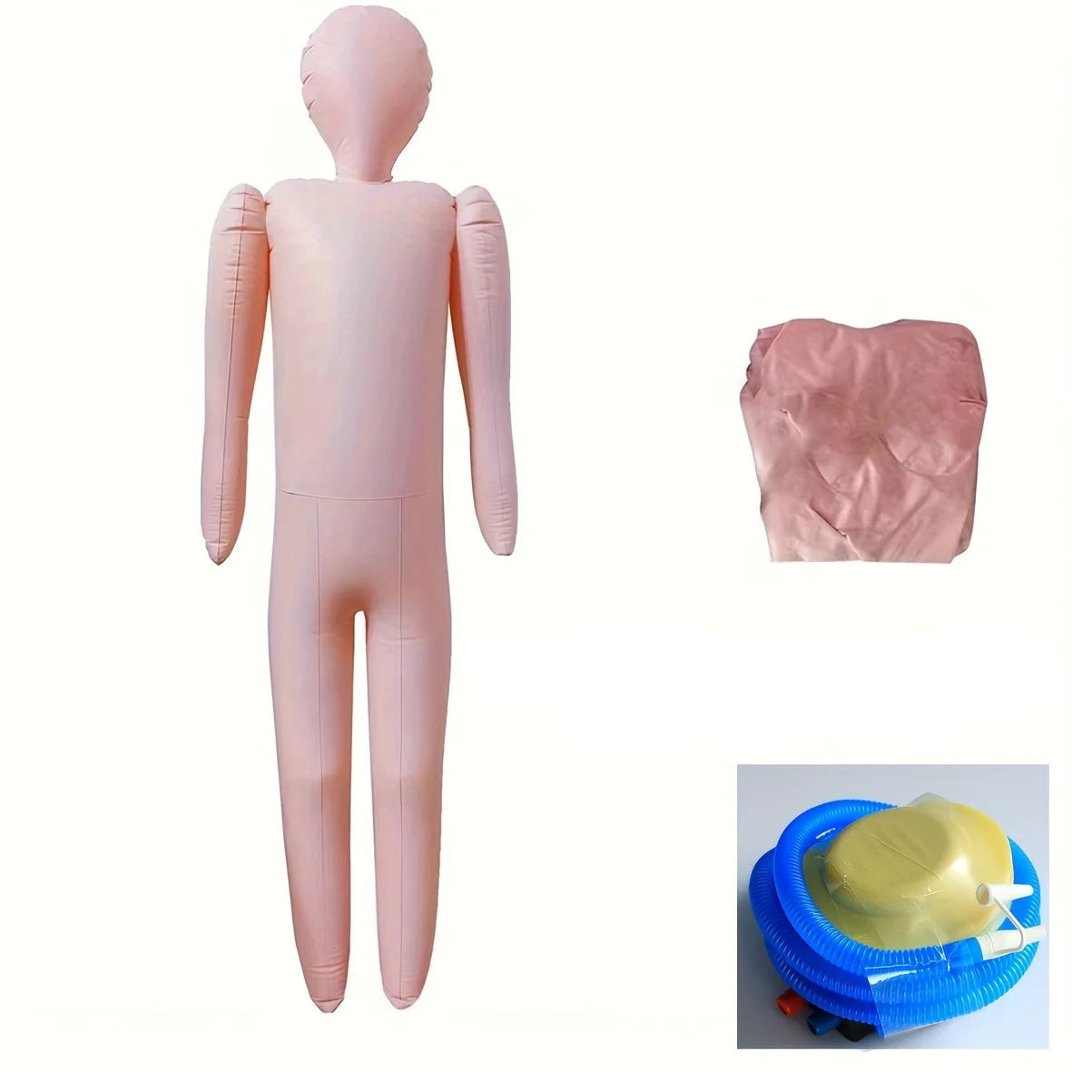 Opblaasbare paspop Halloween decoratie doe-het-zelf cosplay