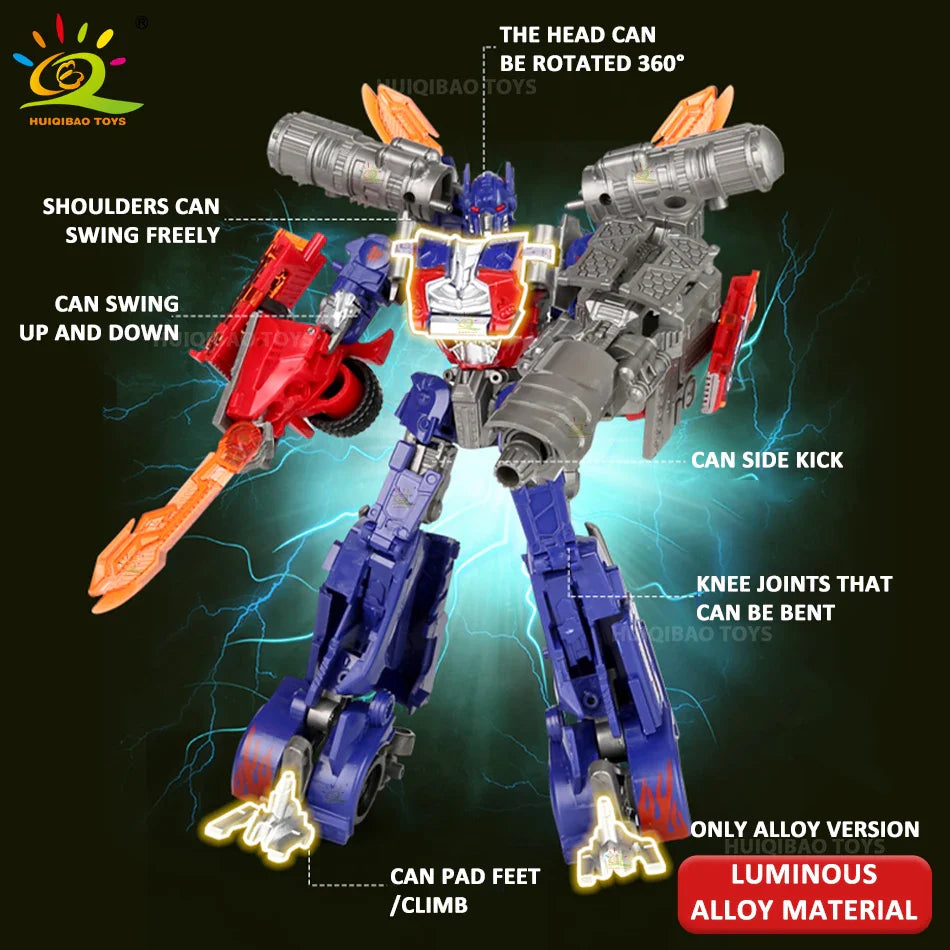 Transformer-leksaker 2 i 1 robotbil actionfigurer tillbaka till skolan 2025 TikTok viral present för barn