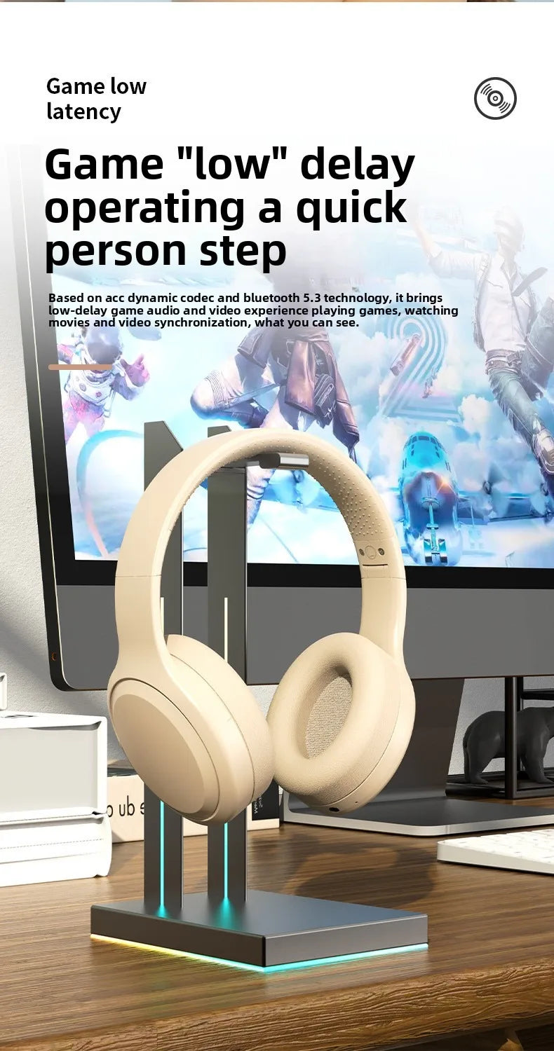 Wireless Bluetooth Headphones Over Ear Noise Cancelling