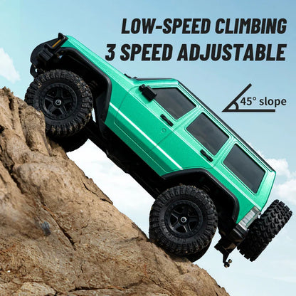RC Car 1/18 Scale 4WD Off Road Crawler Toy Remote Control 2.4G With 40 Minute Run Time Fall 2025 Gift