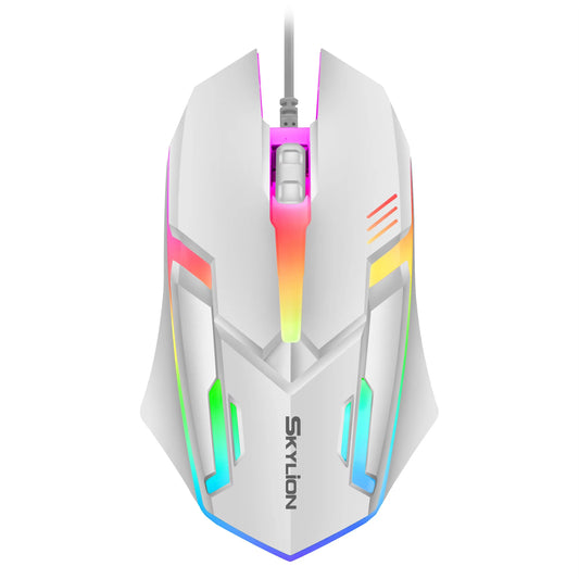 Souris de jeu filaire RGB 3 boutons USB précision bureau