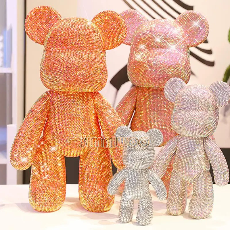 Diamantmalerei Set 5D Vollbohrung Kristall Bär Puppe Weihnachten 2025 DIY Strass Mosaik Funkelnde Wohnkultur Geschenk