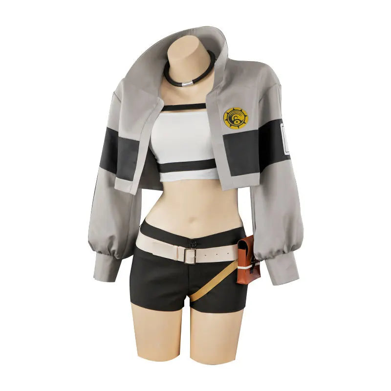 GACHIAKUTA Anime Ludo Enjin Zanka Riyo Four-Character Full Cosplay Suit Set with Wigs Halloween 2026
