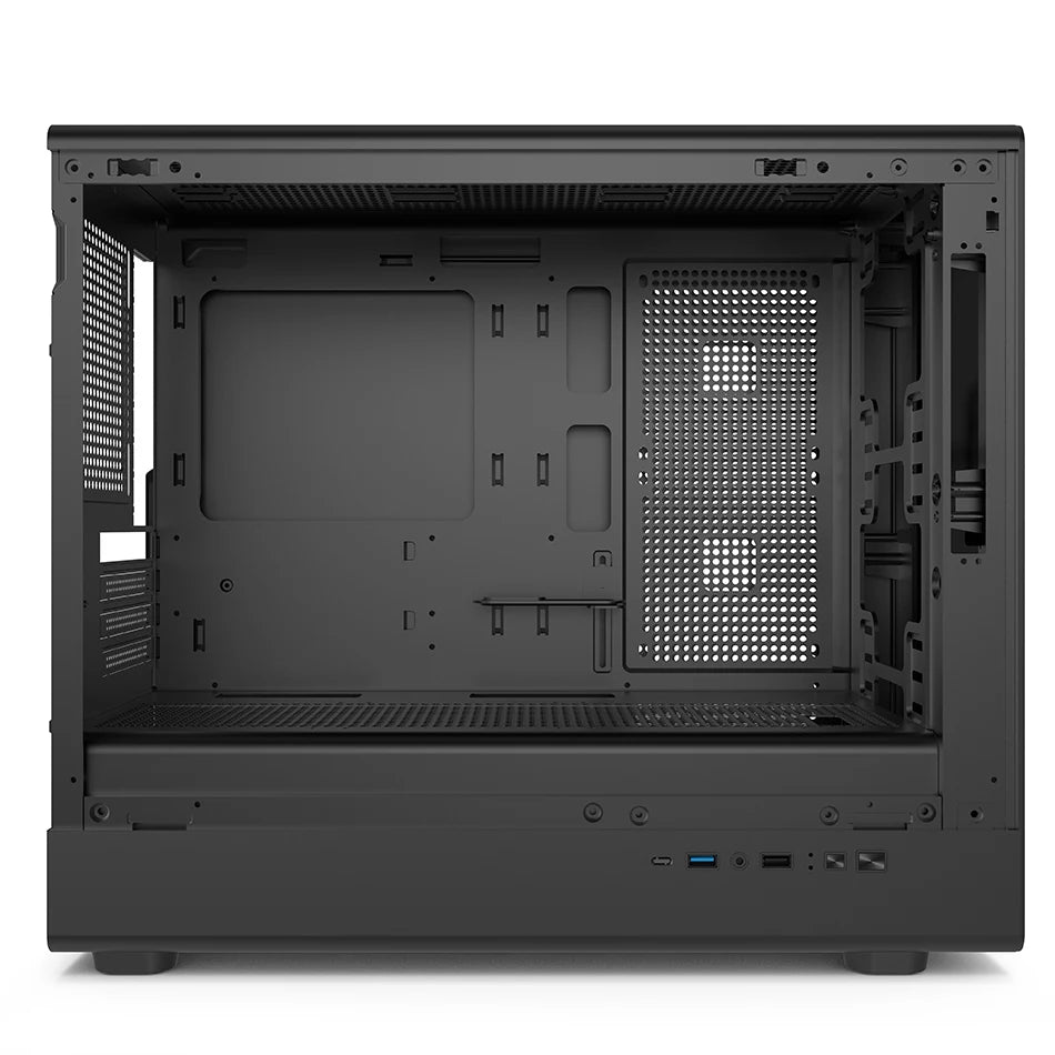 Boîtier PC vertical en verre MicroATX compatible avec radiateur 360mm