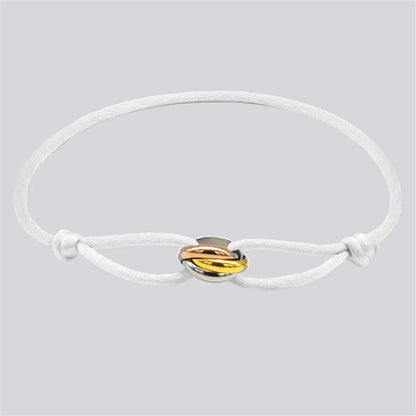 Bracelet Rope Chain Wrap Bracelet Adjustable Unisex Jewelry 3 Metal Buckle Fall 2026 Trend Gift