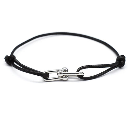 Bracelet Rope Chain Wrap Bracelet Adjustable Unisex Jewelry 3 Metal Buckle Fall 2026 Trend Gift
