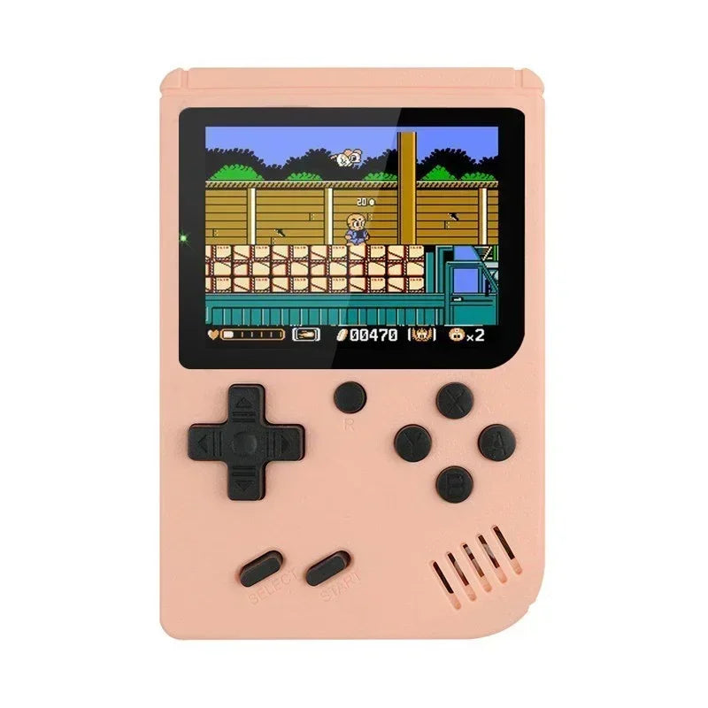 Mini Retro Handheld Video Game Console - 3.0-Inch LCD, 500 Built-In 8-Bit Games, Perfect Xmas Gift for Kids