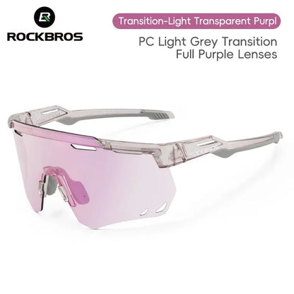 Gafas de ciclismo unisex MTB carretera lentes polarizadas fotocromáticas UV400, tendencia otoño 2026, protección ocular para todo clima
