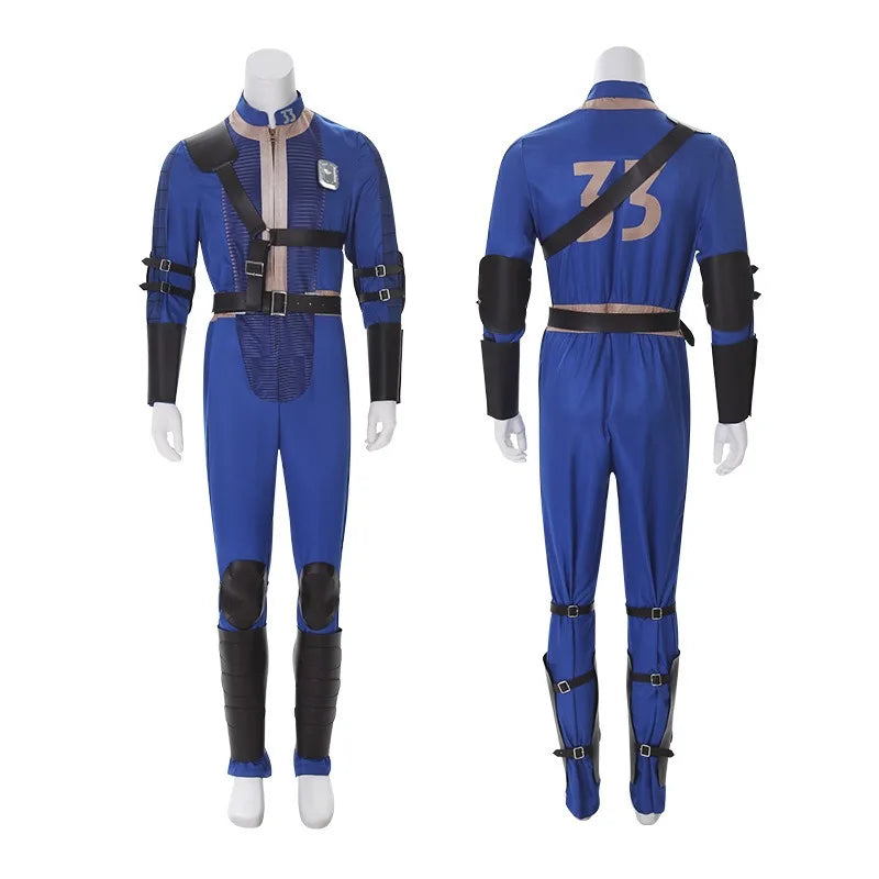 Fallout Vault nr. 33 Lucy MacLean-cosplaykostuum, jumpsuit voor volwassenen, Halloween- en tv-feestkostuum 2026