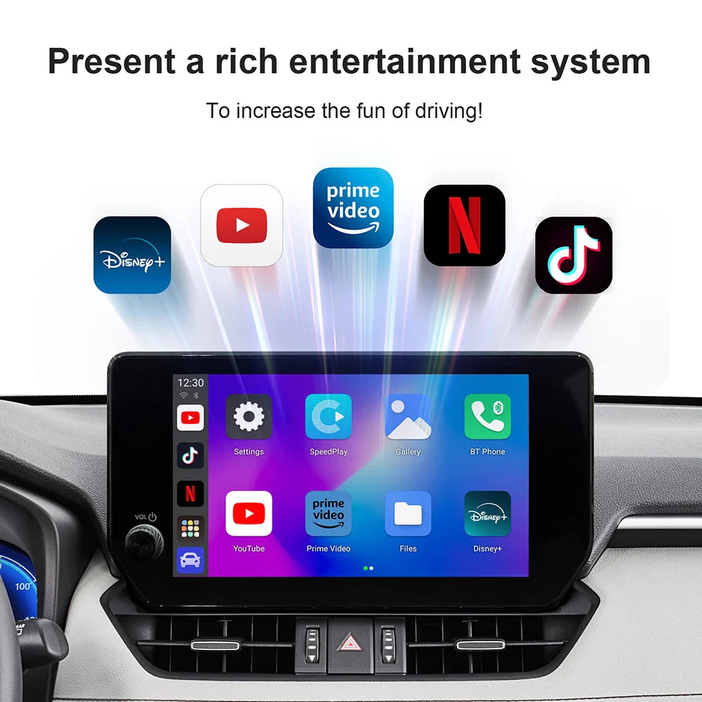 Android TV Box CarPlay AI Wireless Integrato Play Store Android Auto YouTube Netflix Trend Regalo Autunno 2025