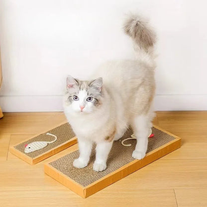 Pet Cat Scratching Board Cat Cardboard Mat for Claw Grinding
