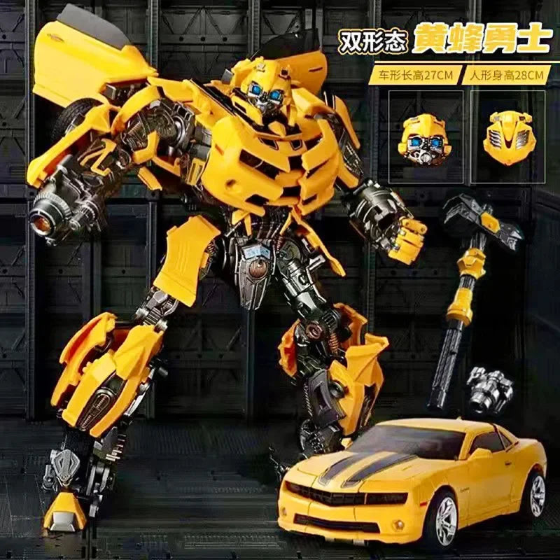 Transformer Toy 28cm Alloy Transforming Robot Action Figure, Birthday Gift Idea For Kids Fall 2025