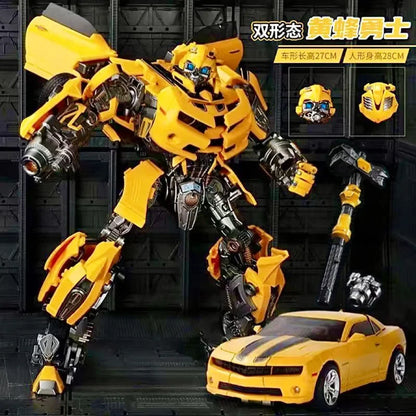 Transformer Toy 28cm Alloy Transforming Robot Action Figure, Birthday Gift Idea For Kids Fall 2025