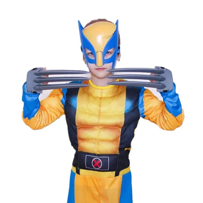 Deluxe superheldencosplaypak voor kinderen met masker, Halloween- en kerstkostuum, verkleedkostuum 2026