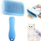 Pet Grooming Care Dog & Cat Hair Remover Brush - Long Hair Grooming Comb for Easy Cleaning