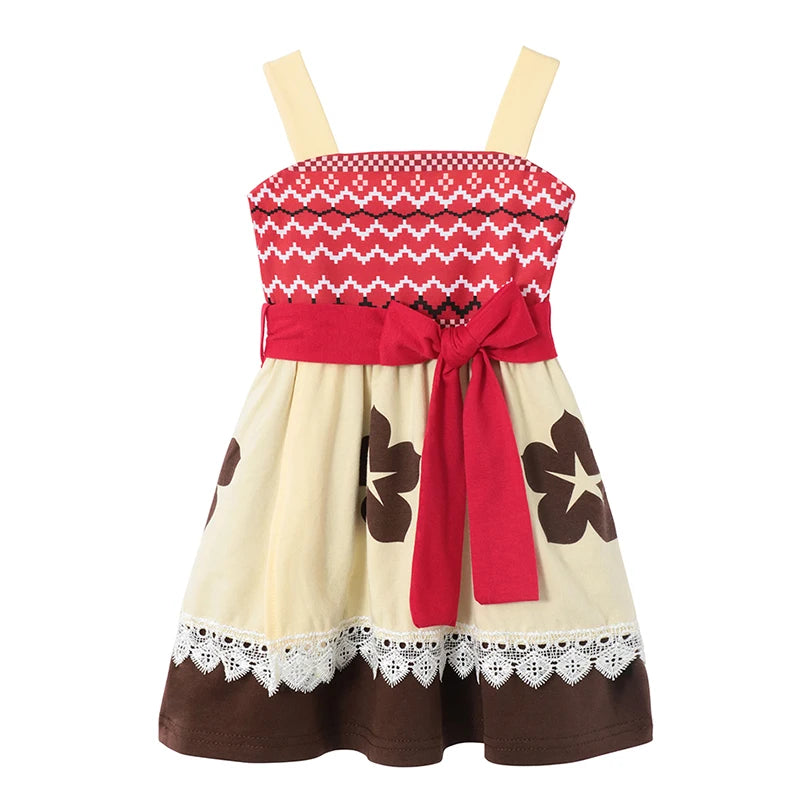 Let pigekjole - ærmeløs A-form, polyester, elastan, afslappet sommerbrug