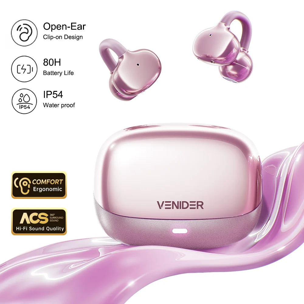 Écouteurs Bluetooth à conduction osseuse ouverts pour sport et gym