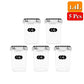 5-Piece Sealed Food Storage Container Set for Kitchen Organization and Refrigerator Use