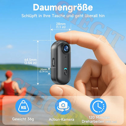 Action Camera Mini 4K 1080P Helmet And Bike Mount WiFi Full HD Sports Cam Summer 2026 Gear For Action Sports