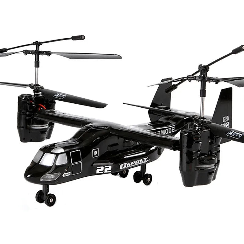 RC helikopter drone højdehold klar til flyvning tiltrotor stil efterår 2025 gave LED-lys 3D flips