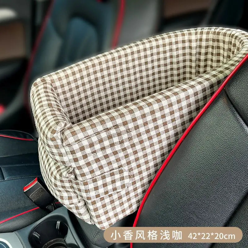 Hondenautostoel Draagbare Drager Bed Verhogerstoel Roadtrip 2025 Reizen Veilig Comfortabel Duurzaam Huisdier