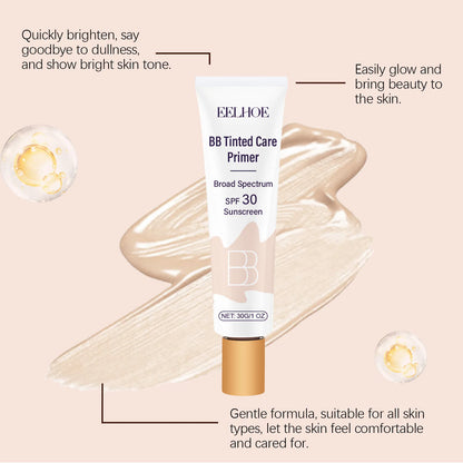 BB Cream Fondotinta Primer Waterproof SPF 30 Protezione Solare Coprenza Totale Correttore Illuminante Effetto Glow Virale su TikTok