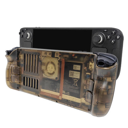 Cubierta trasera transparente para refrigeración de Steam Deck con soporte de soporte