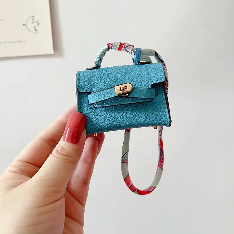 Bolso de mano mini inspirado en Birkin - Charm para bolso de negocios